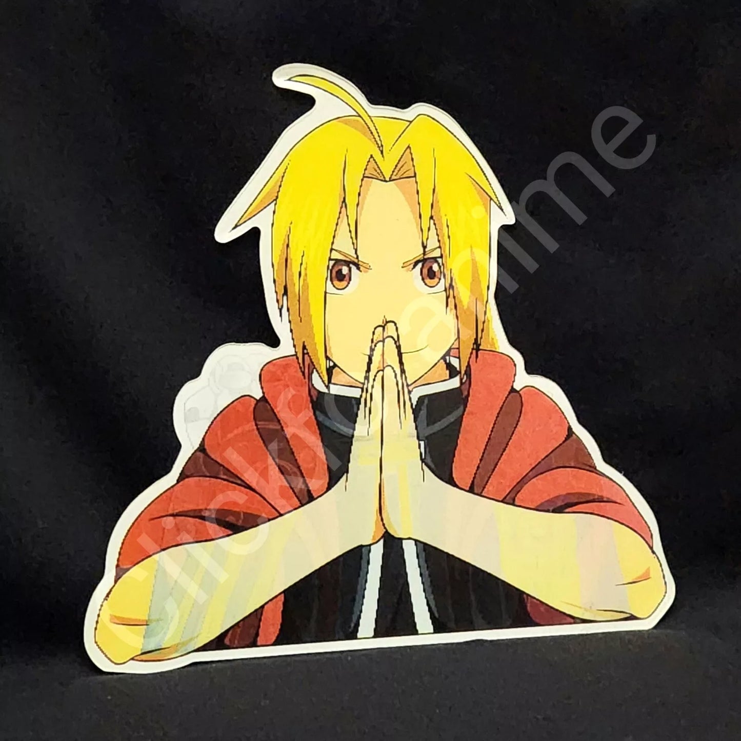 Fullmetal Alchemist Edward Elric 3D Moving Sticker Lenticular Decal Anime Manga