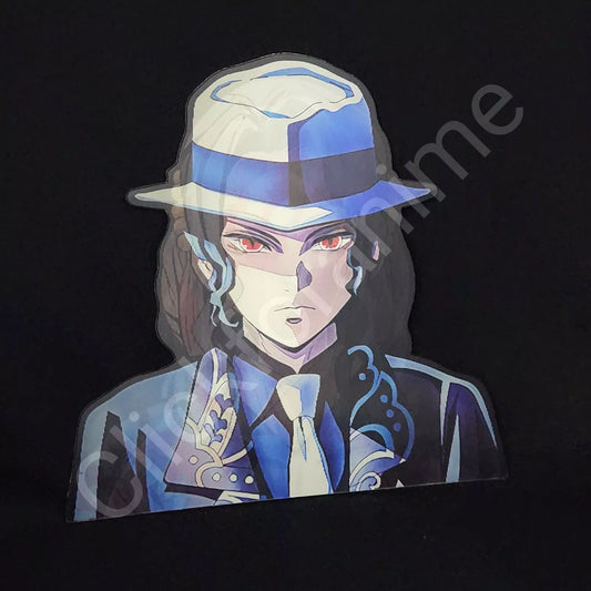 Demon Slayer: Muzan Kibutsuji 3D Moving Sticker Lenticular Anime Manga Decal
