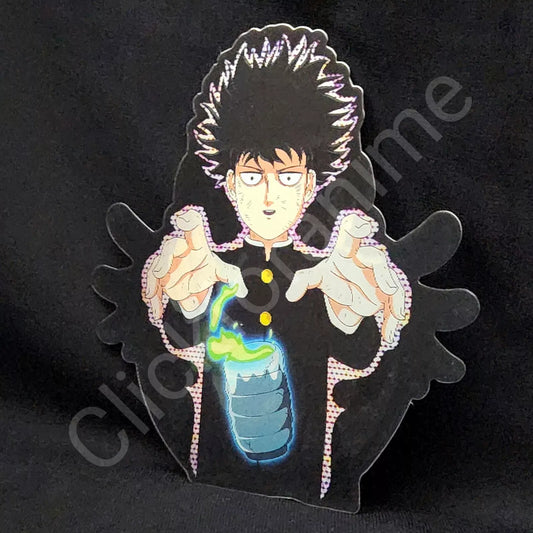 Mob Psycho 100 Kageyama 3D Moving Sticker, Anime Manga Lenticular Decal