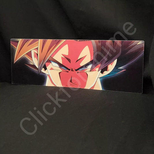 Dragon Ball Z : Goku Eyes 3D Moving Sticker Lenticular Car laptop Decal Super