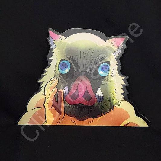 Demon Slayer: Tanjiro Kamado 3D Moving Sticker Lenticular Anime Cute Decal