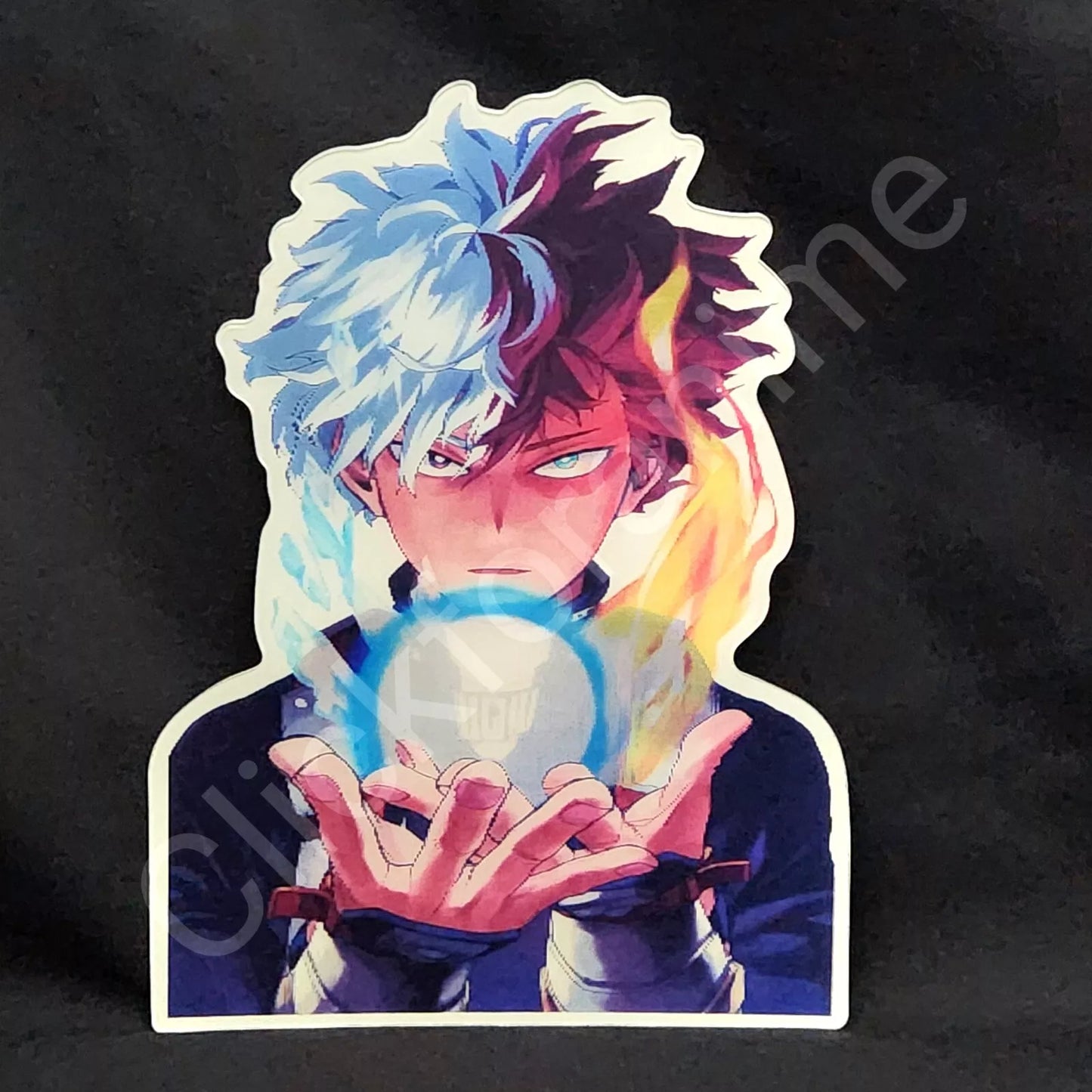 My Hero Academia: Shoto Todoroki 3D Moving Sticker Lenticular Decal Anime Manga