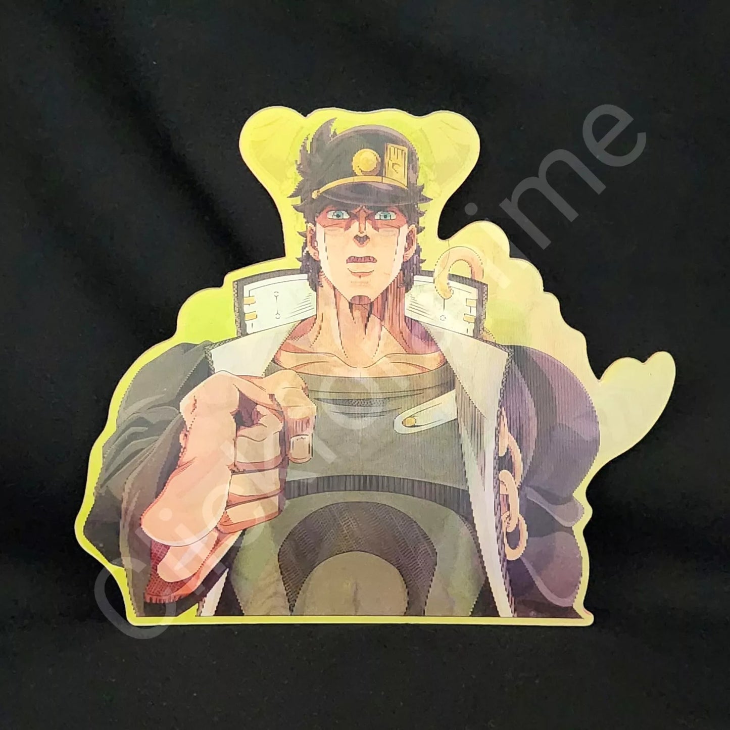 JoJo's Bizarre Adventure: Jotaro + More 3D Moving Sticker Lenticular Anime Decal