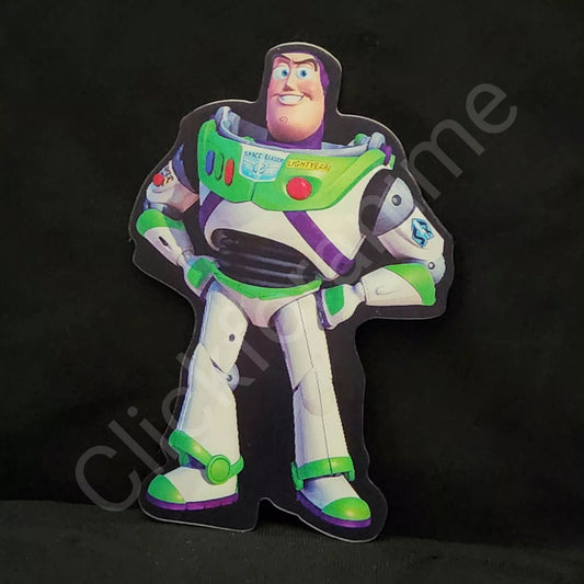 Toy Story Buzz Lightyear 3D Moving Sticker Lenticular Car Laptop Decal Notebook