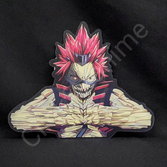 My Hero Academia: Eijiro Kirishima 3D Moving Sticker Anime Lenticular Decal