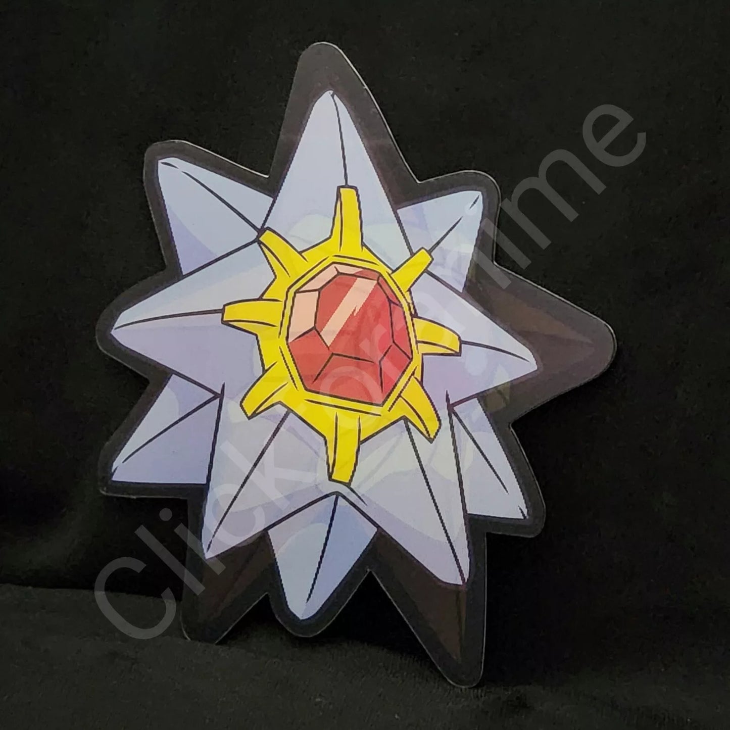 Pokemon: Staryu Starmie 3D Moving Sticker Lenticular Laptop Car Decal