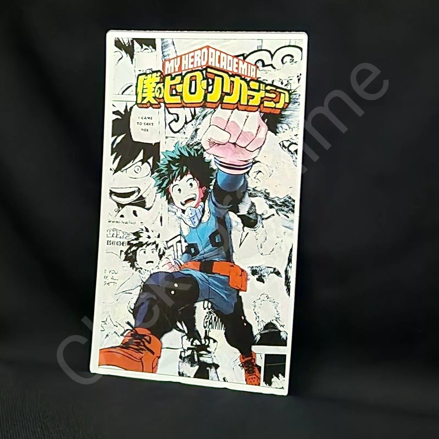 My Hero Academia: Midoriya Manga Style 3D Moving Sticker Lenticular Decal Anime