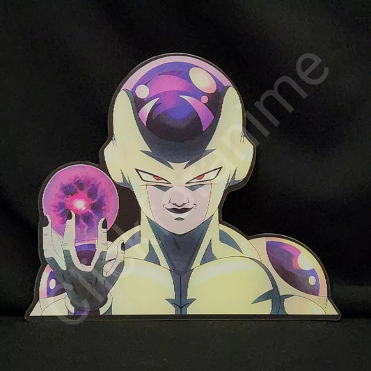 Dragon Ball Z Frieza 3D Moving Car Laptop Sticker Anime Manga Lenticular Decal