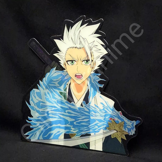 Bleach: Tōshirō Hitsugaya 3D Moving Sticker Anime Manga Action Lenticular Decal