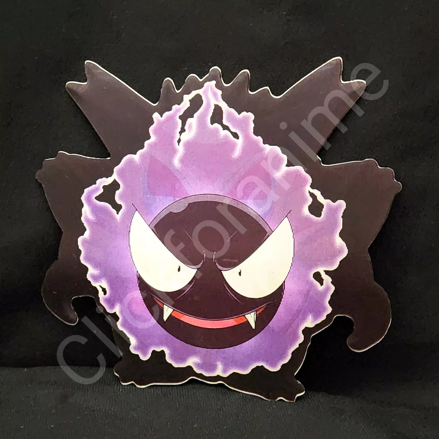 Pokemon: Gastly Gengar Haunter 3D Moving Sticker Lenticular Car laptop Decal