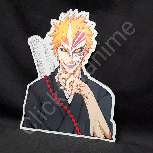 Bleach: Ichigo Kurosaki Hollow  3D Moving Sticker Anime Manga Lenticular Decal