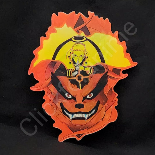 Naruto Shippuden: Itachi Madara 3D Moving Sticker Anime Manga Lenticular Decal