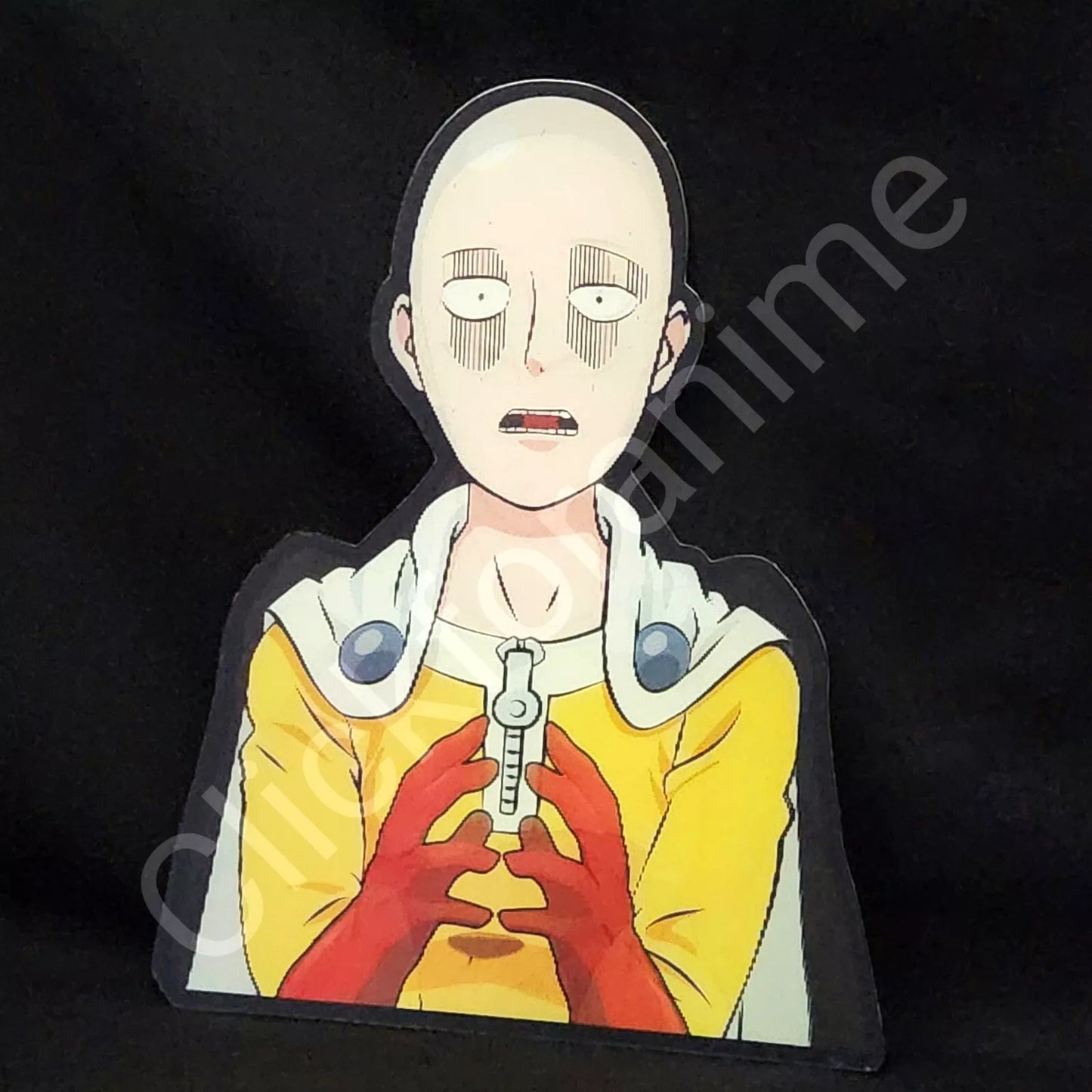 One Punch Man: Saitama 3D Moving Sticker, Anime Manga Holographic Decal