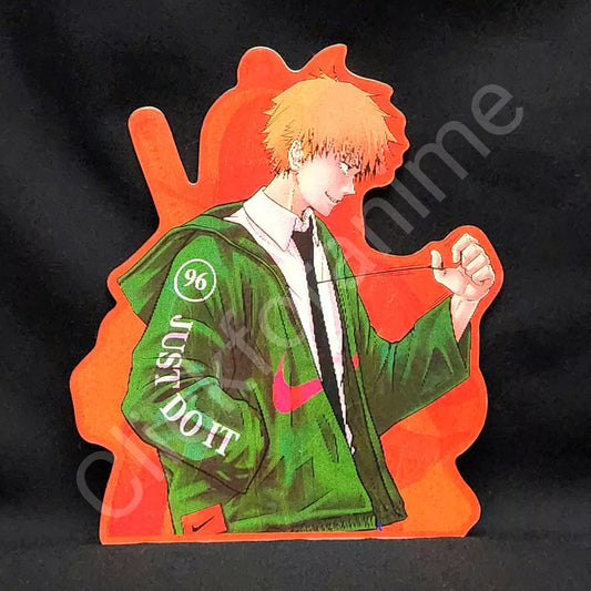 Chainsaw Man: Power Denji Aki 3D Moving Sticker Lenticular Decal Anime Manga