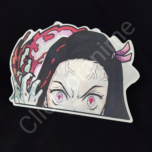 Demon Slayer: Nezuko Tanjiro Kamado 3D Moving Sticker Lenticular Anime Decal