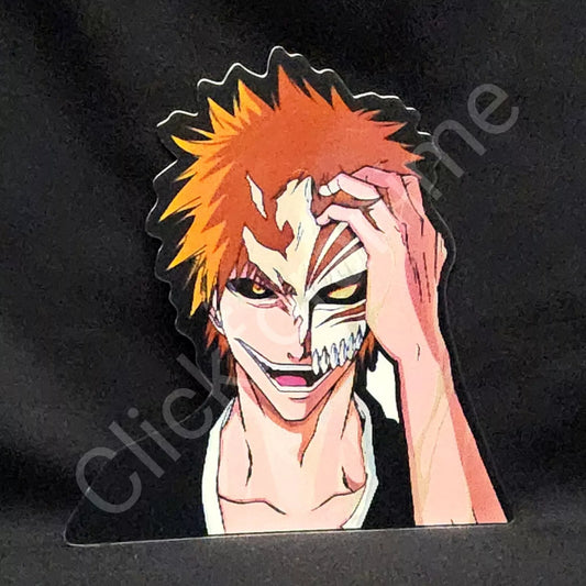 Bleach: Ichigo Kurosaki 3D Moving Sticker, Anime Manga Action Lenticular Decal