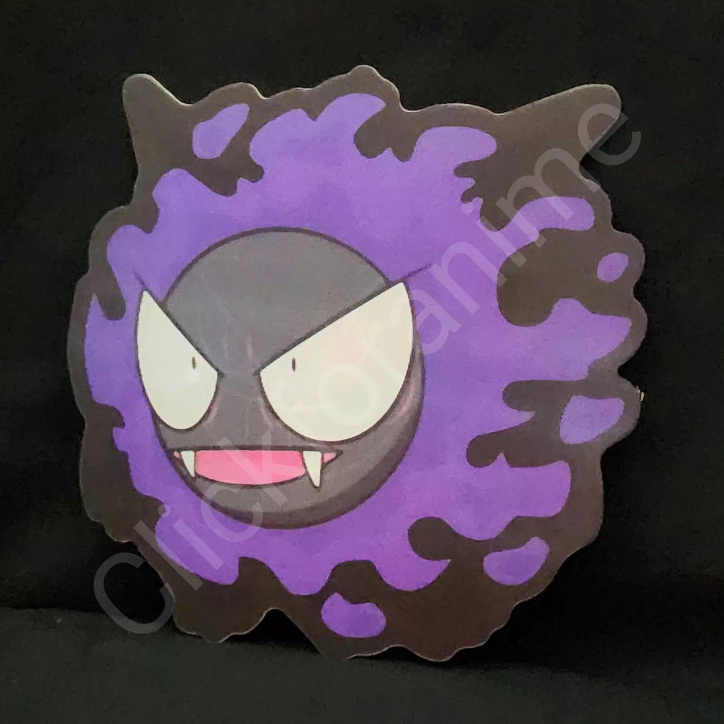 Pokemon: Gengar Gastly 3D Moving Sticker lenticular Car Laptop Notebook Decal