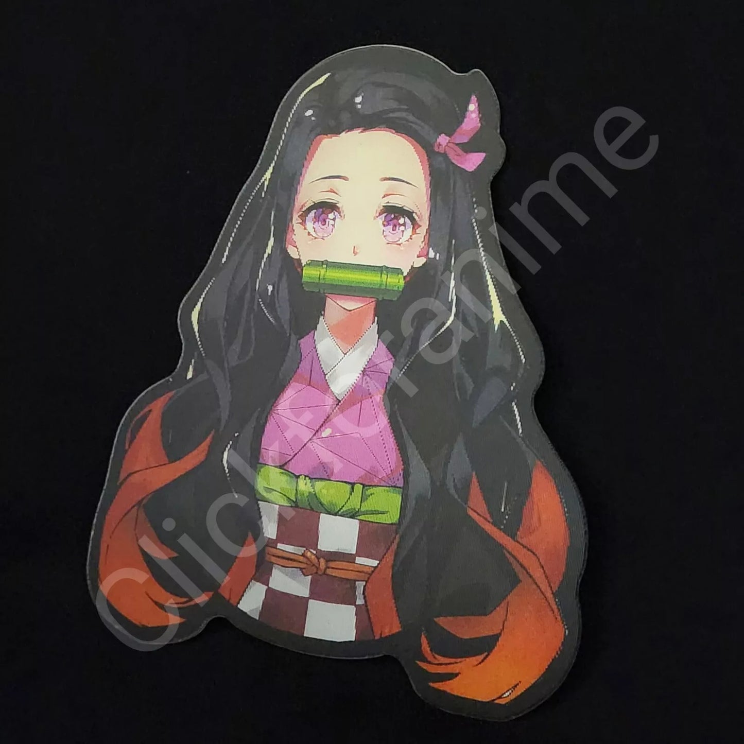 Demon Slayer: Nezuko Kamado 3D Moving Sticker Lenticular Anime Decal Kawaii