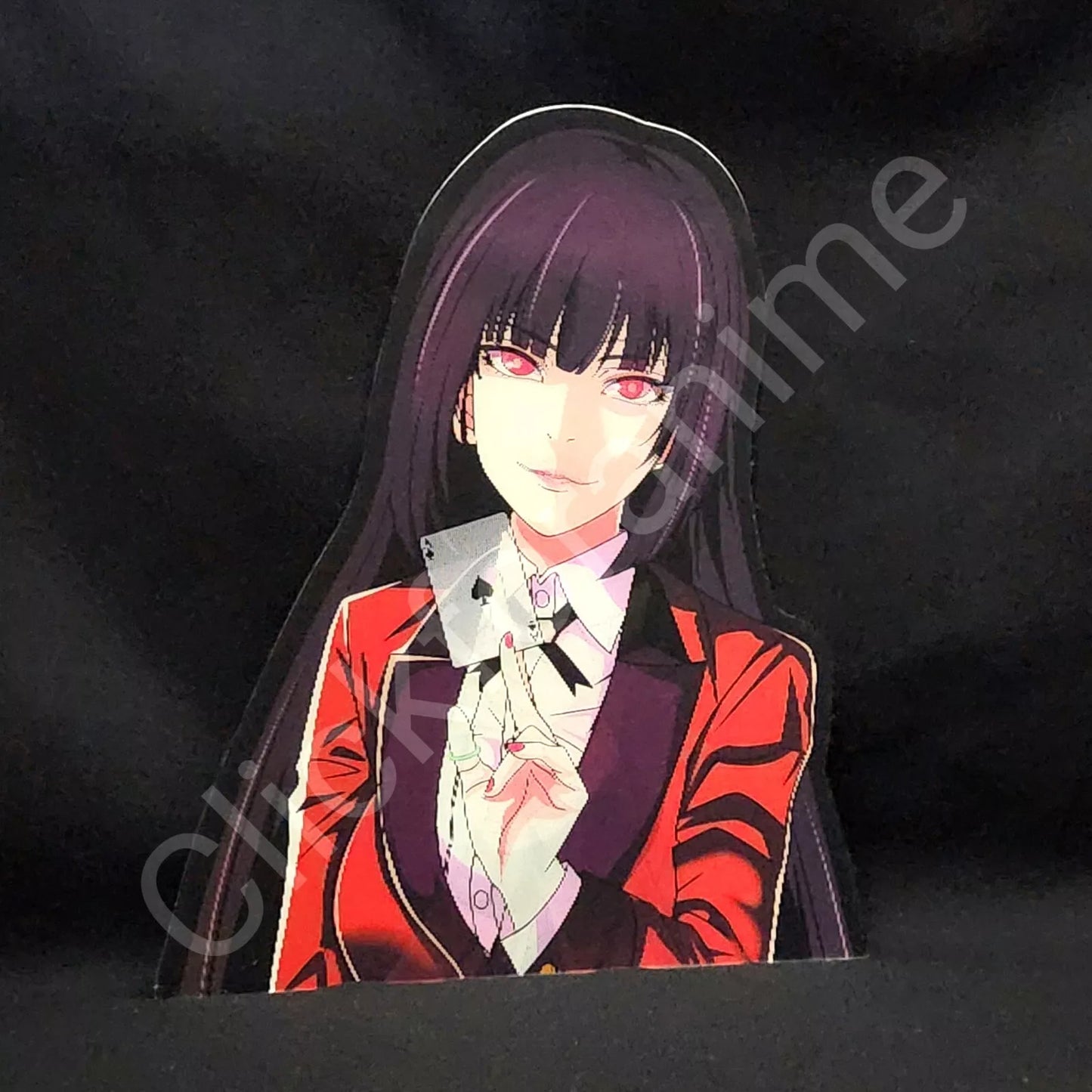 Kakegurui Yumeko Jabami 3D Moving Large Sticker Lenticular Decal Car laptop