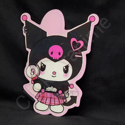 Sanrio: Kuromi My Melody 3D Motion Moving Sticker Laptop Cute Lenticular Decal Car Notebook