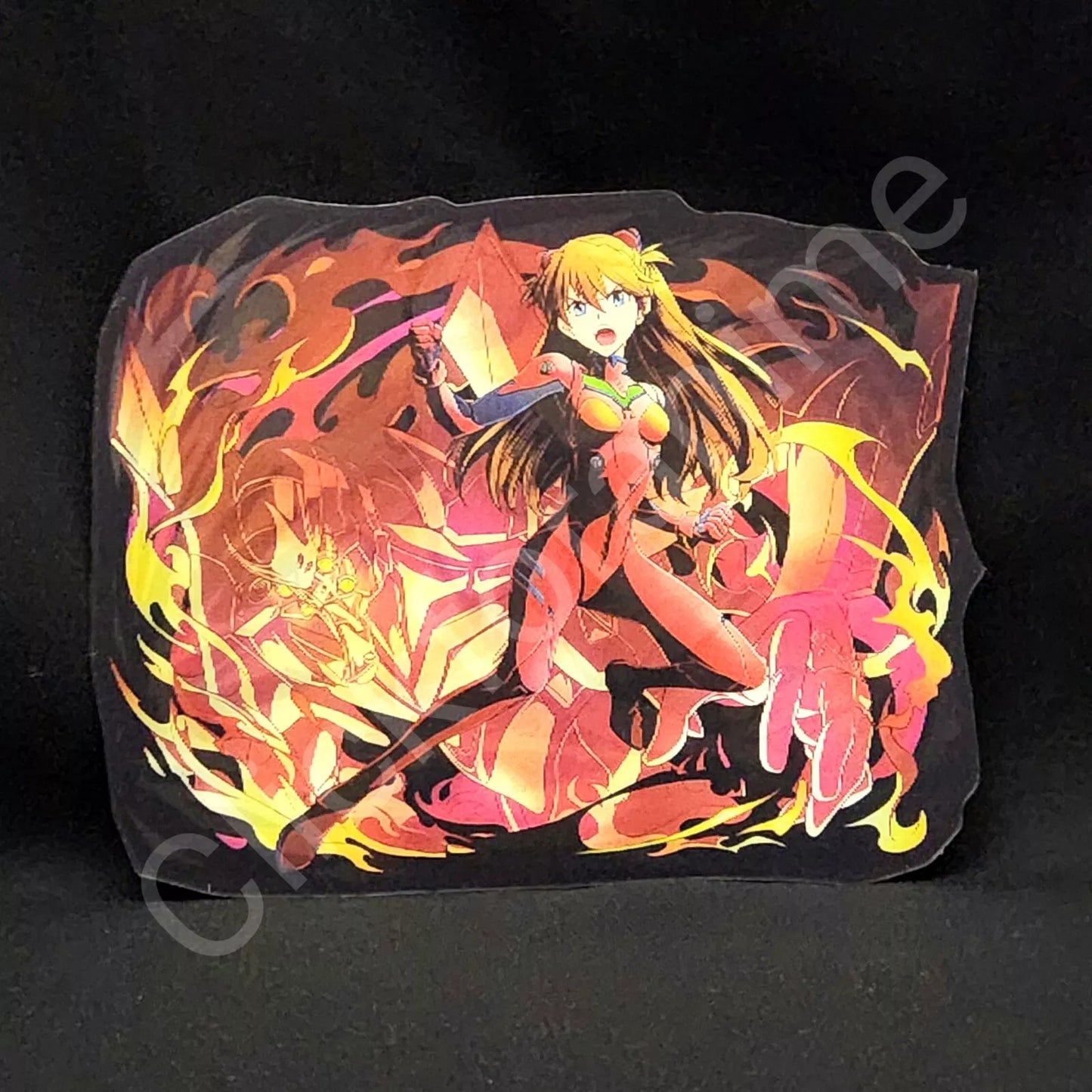 Neon Genesis Evangelion 3D Moving Sticker Lenticular Decal Asuka Langley Rei