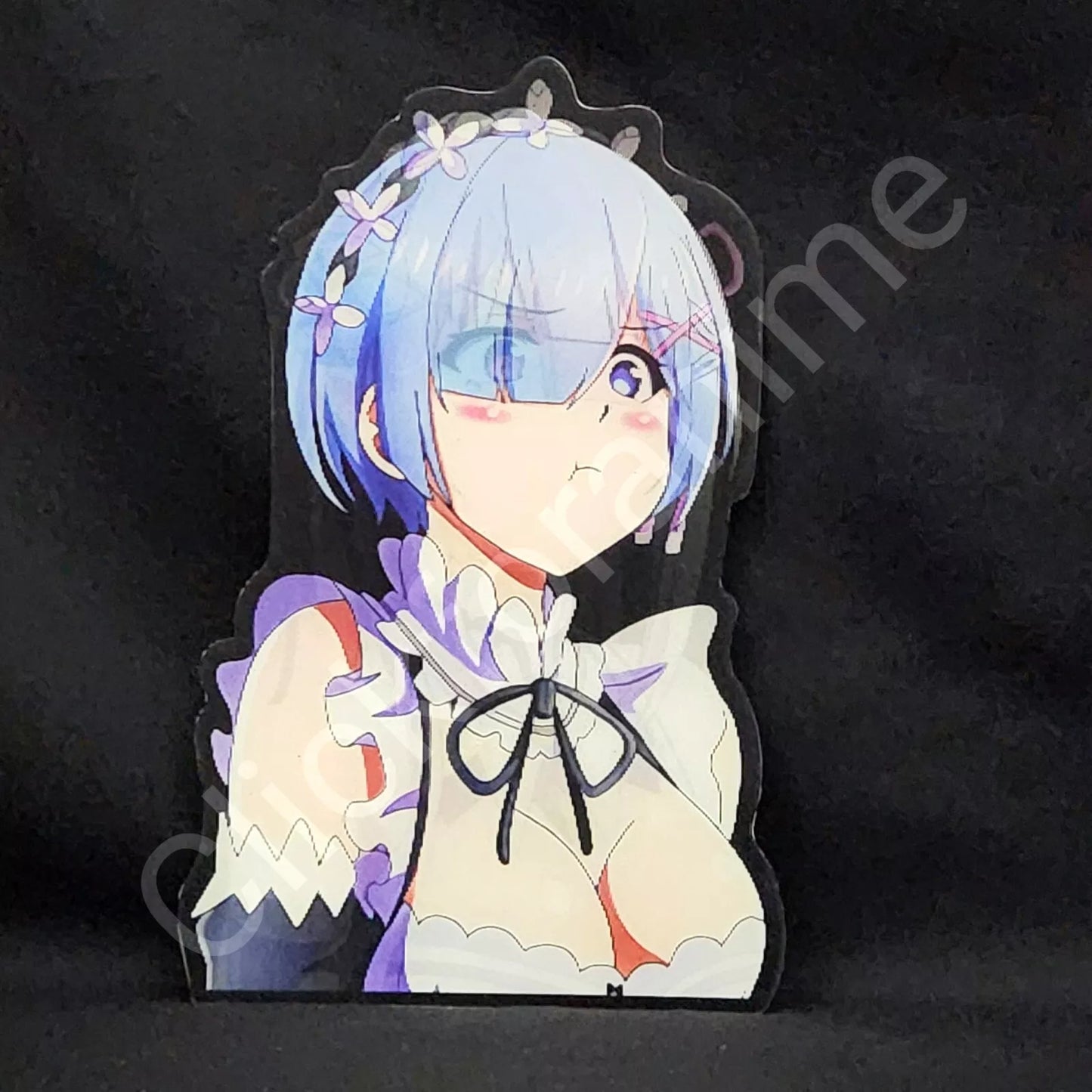 Re: Zero : Rem, Ram & Emilia 3D Moving Sticker Anime Manga Lenticular Decal