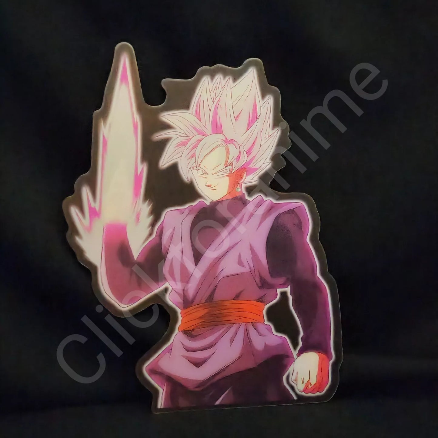 Dragon Ball Z : Goku Black Rose 3D Moving Sticker Lenticular Car Laptop Decal