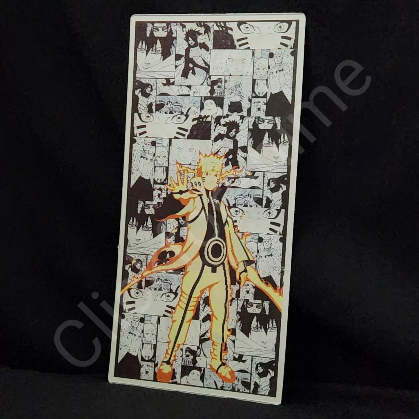 Naruto Shippuden: Naruto Uzumaki Manga Style 3D Moving Sticker Lenticular Decal