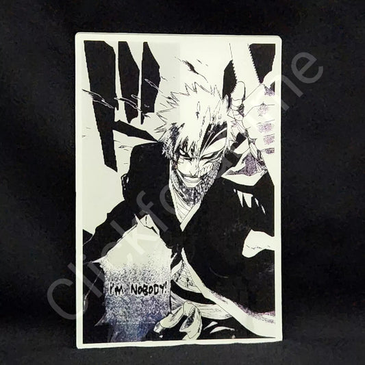 Bleach: Ichigo Kurosaki 3D Moving Sticker Anime Manga Style Lenticular Decal