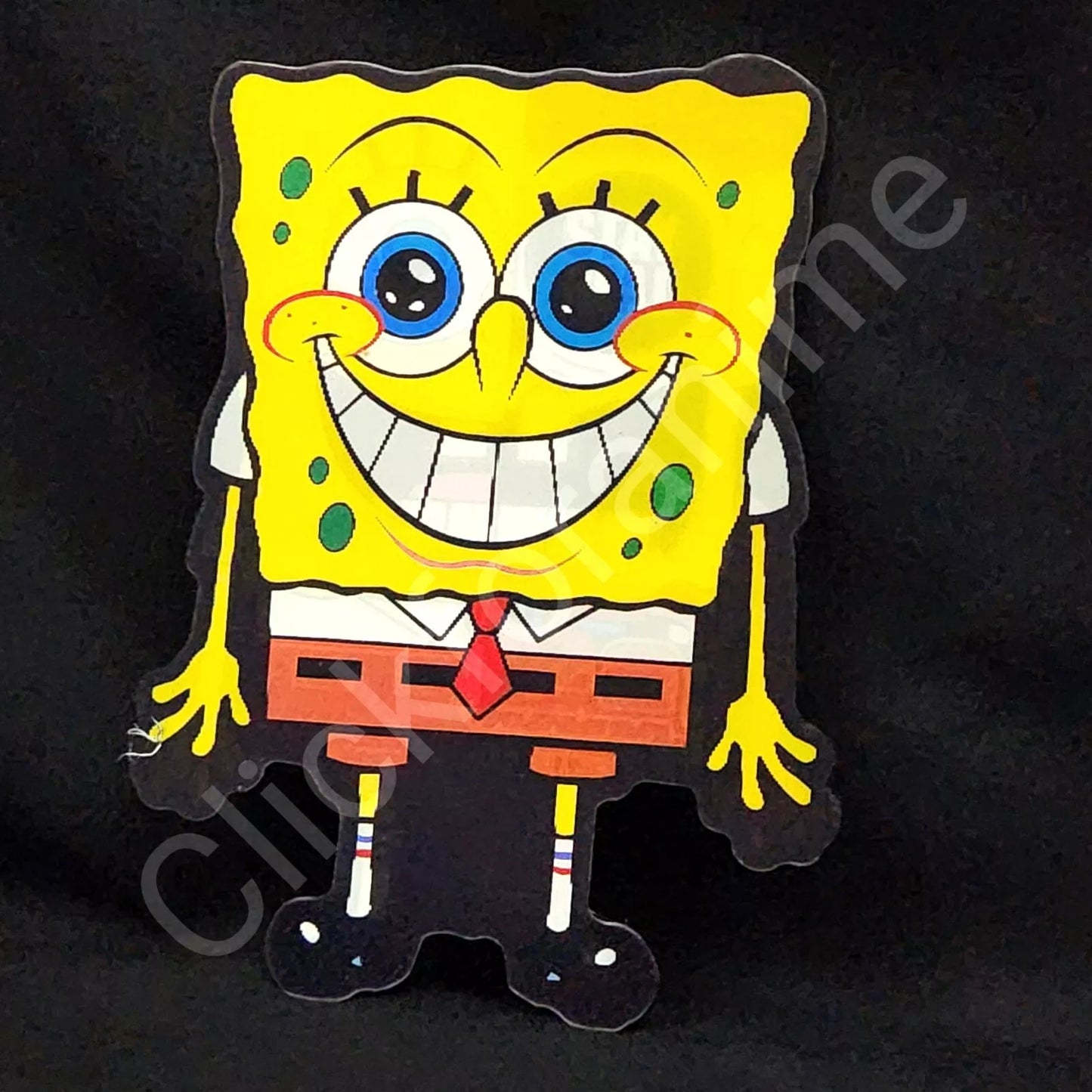 SpongeBob SquarePants 3D Moving Sticker Holographic Decal Cute Notebook Car Laptop