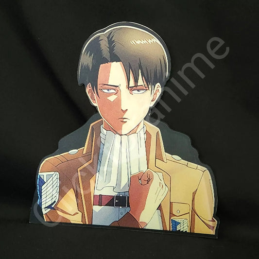 Attack on Titan: Levi Ackerman 3D Motion Moving Sticker Anime Manga Lenticular Decal