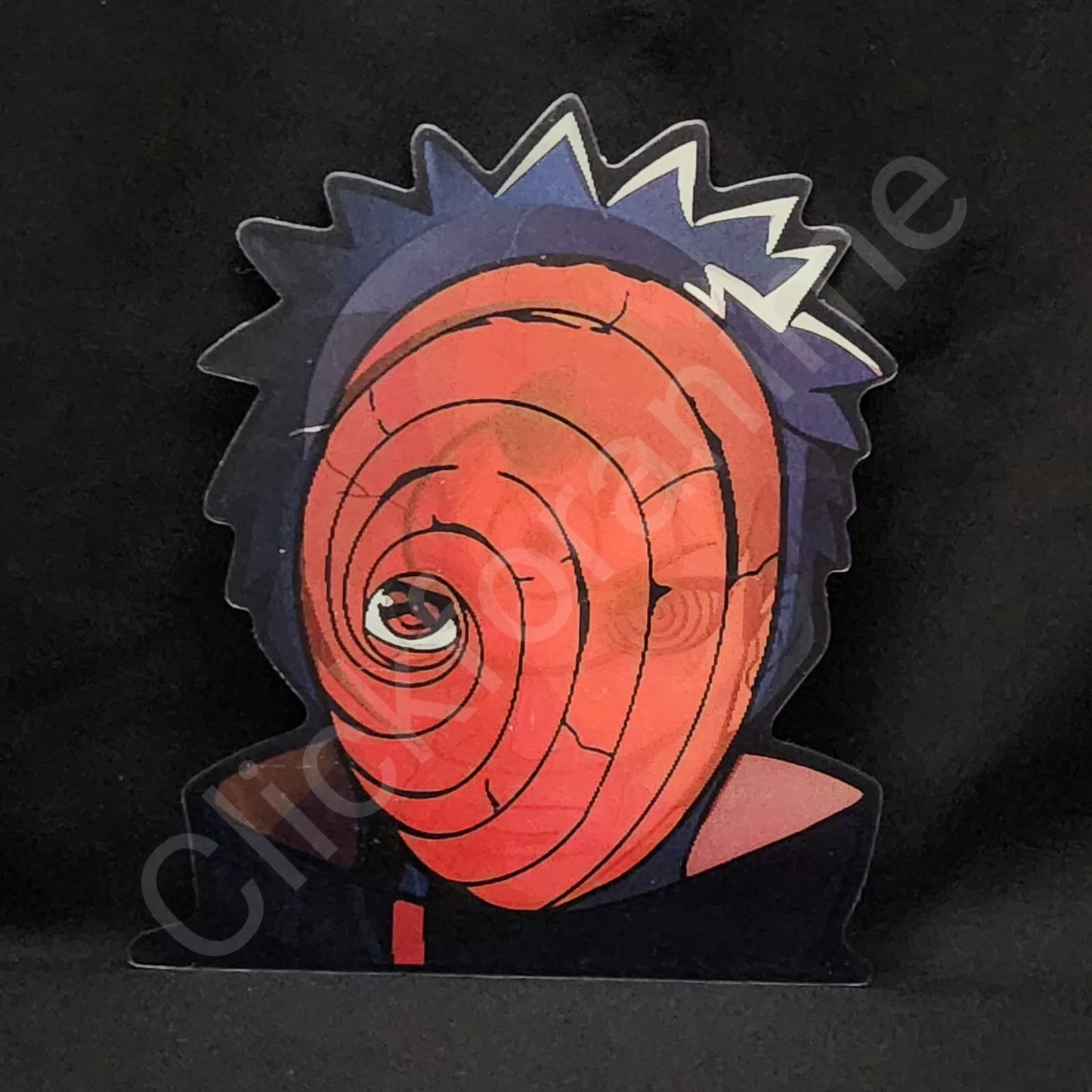 Naruto Shippuden: Tobi Obito 3D Moving Sticker Anime lenticular Car Laptop Decal