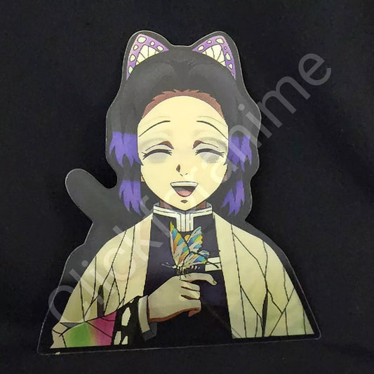 Demon Slayer: Shinobu Kocho 3D Moving Sticker Lenticular Anime Manga Decal