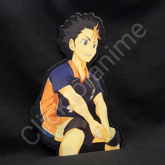 Haikyu!! Yū Nishinoya 3D Moving Sticker, Anime Manga Lenticular Decal Volleyball