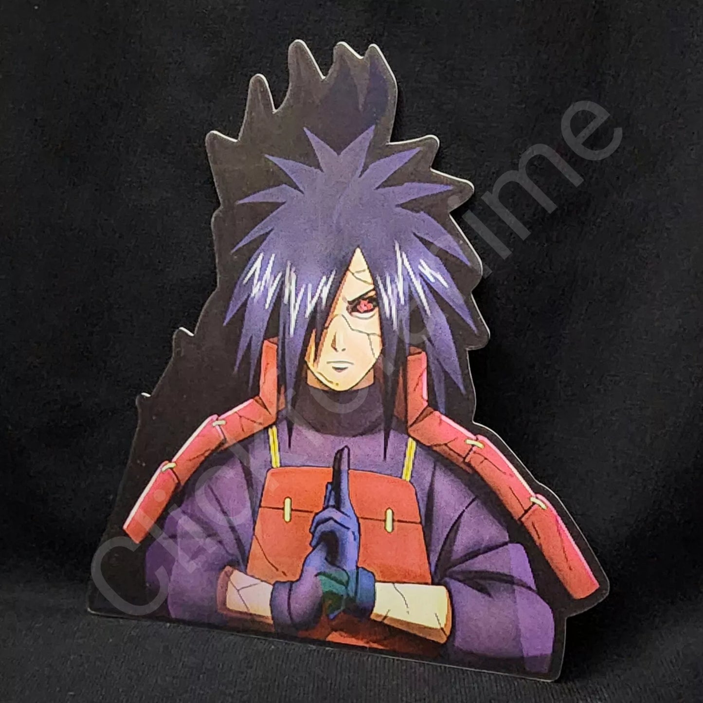 Naruto Shippuden: Madara Uchiha 3D Moving Sticker, Anime Lenticular Car Decal