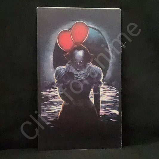 Horror Pennywise IT 3D Moving Sticker Lenticular Car laptop Decal Balloon