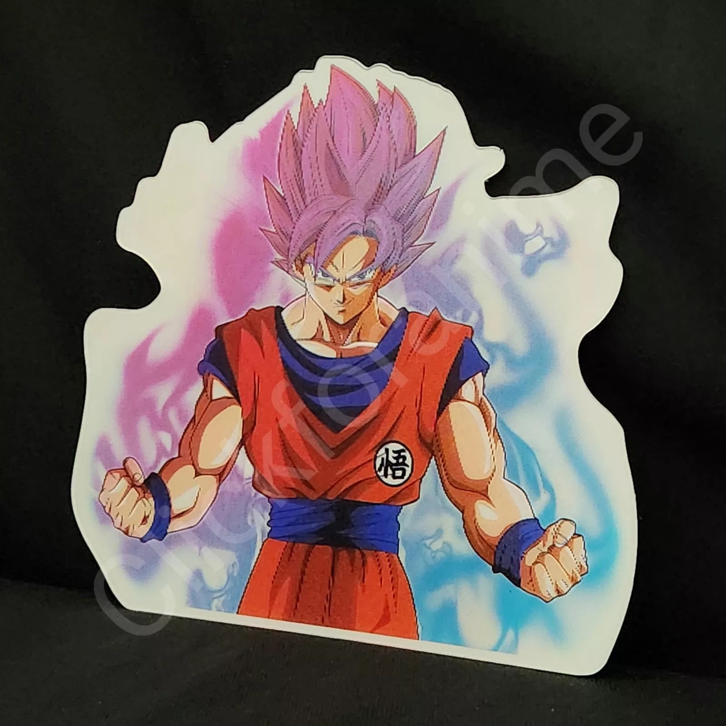 Dragon Ball Z : Goku 3D Moving Sticker Anime Lenticular Car Laptop Decal Super