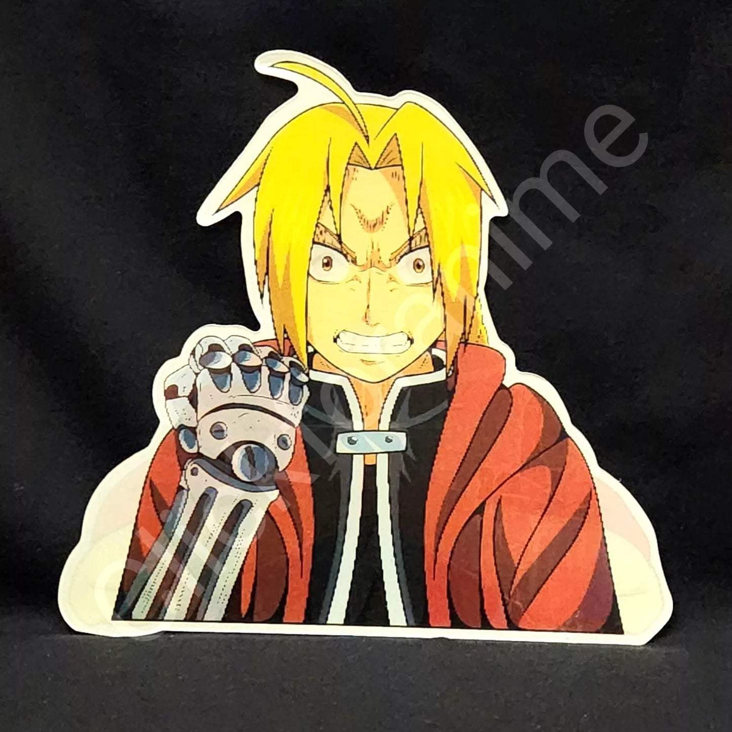 Fullmetal Alchemist Edward Elric 3D Moving Sticker Lenticular Decal Anime Manga