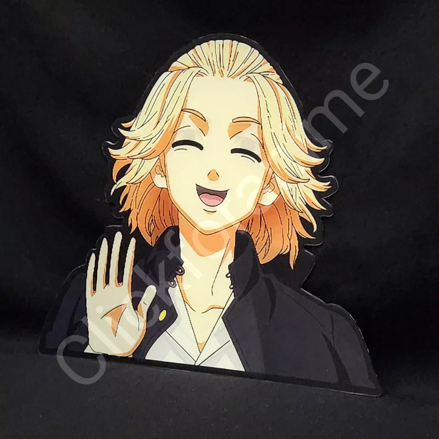 Tokyo Revengers Mikey Manjiro Sano 3D Moving Sticker Anime Lenticular Decal Notebook Car Laptop