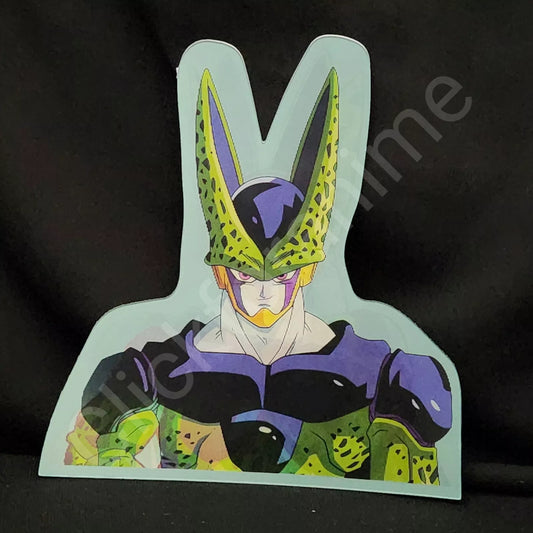 Dragon Ball Z: Cell 3D Moving Sticker Anime Manga Lenticular Car Laptop Decal