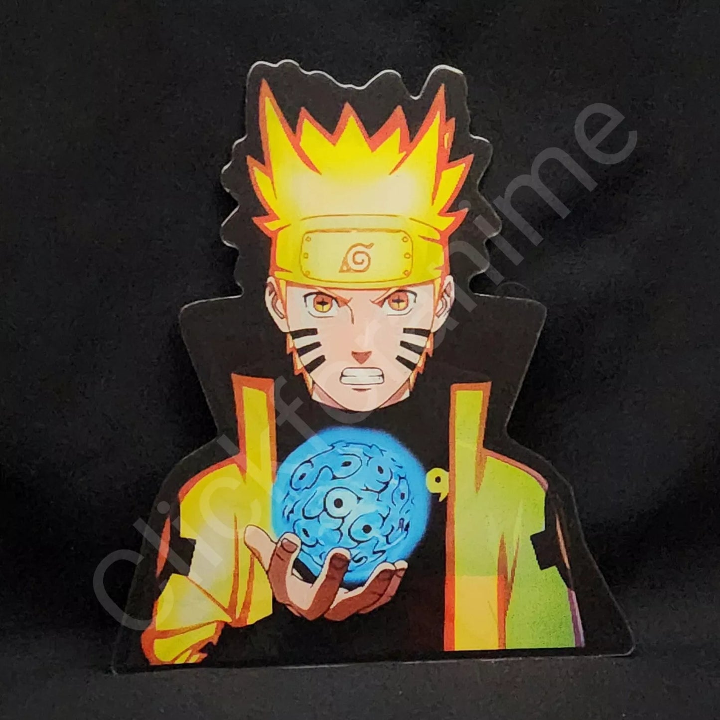 Naruto Shippuden: Naruto Uzumaki 3D Moving Sticker Lenticular Car Laptop Decal