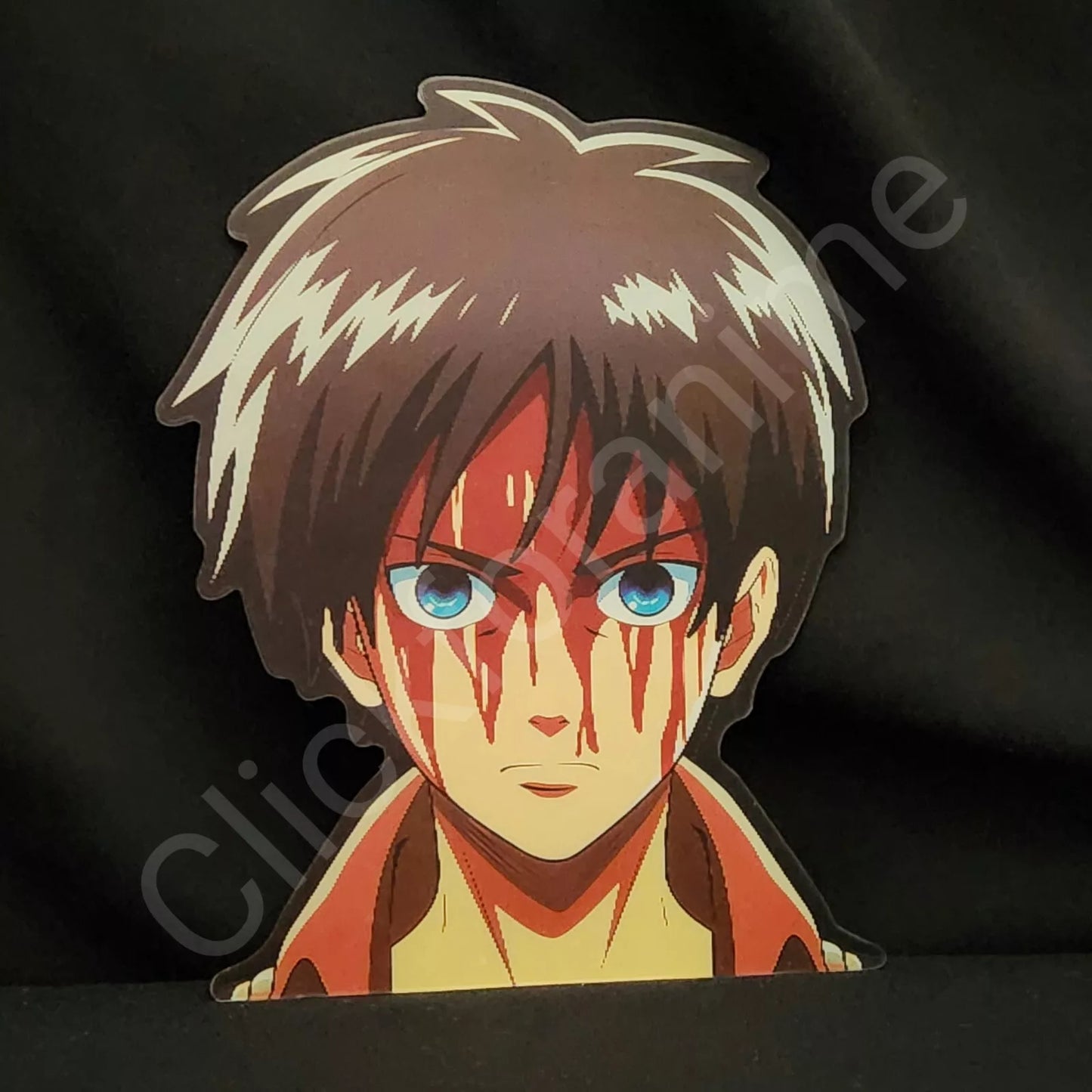 Attack on Titan: Eren Yeager 3D Moving Sticker Anime Manga Lenticular Decal