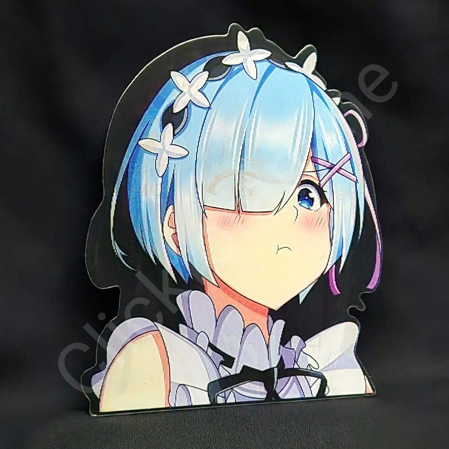 Re: Zero : Rem, Ram & Emilia 3D Moving Sticker Anime Manga Lenticular Decal