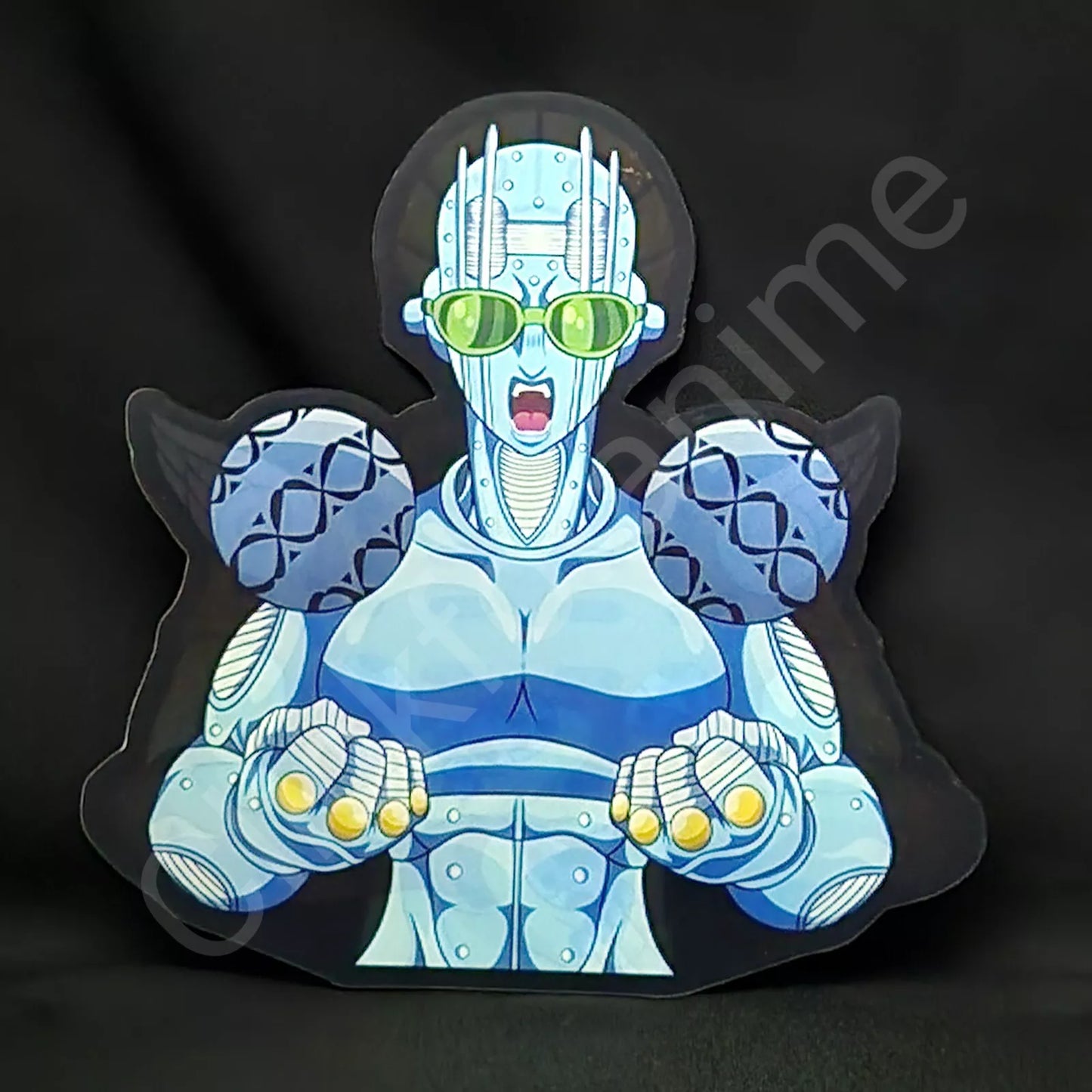 JoJo's Bizarre Adventure: Power Up 3D Motion Sticker Anime Lenticular Decal