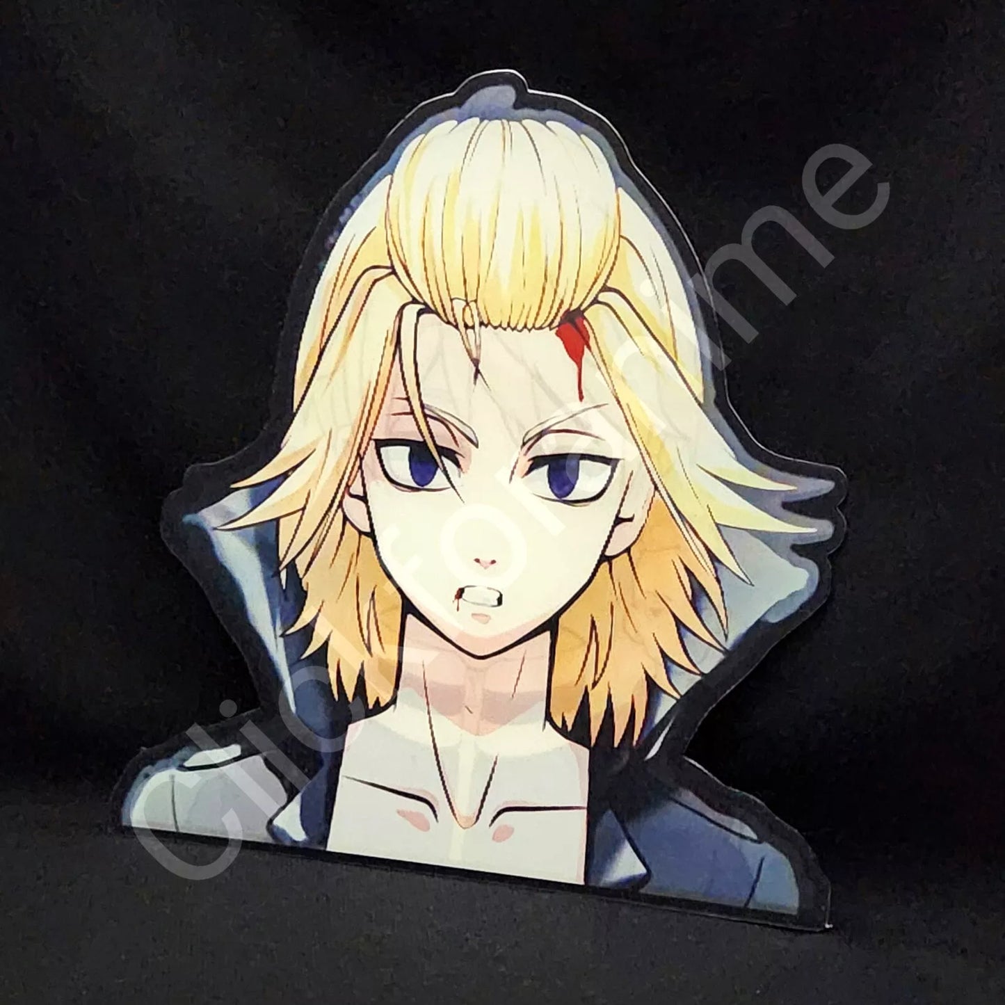 Tokyo Revengers Mikey Manjiro Sano 3D Moving Sticker Anime Lenticular Decal Notebook Car Laptop
