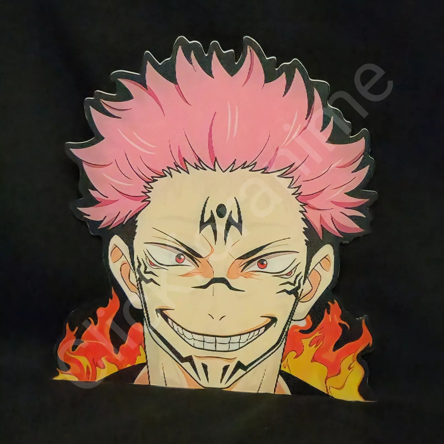 Jujutsu Kaisen: Yuji Itadori Sukuna 3D Moving Sticker Anime Lenticular Decal JJK