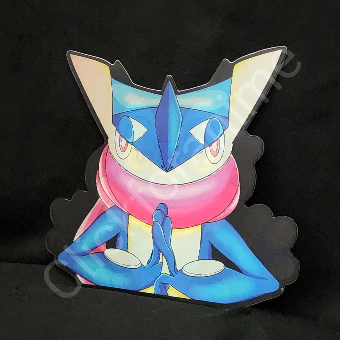 Pokemon: Greninja Frogadier Froakie 3D Moving Car Sticker Lenticular Decal