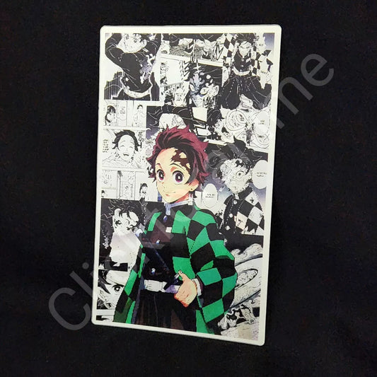 Demon Slayer Tanjiro Kamado Manga Style 3D Moving Sticker Lenticular Anime Decal