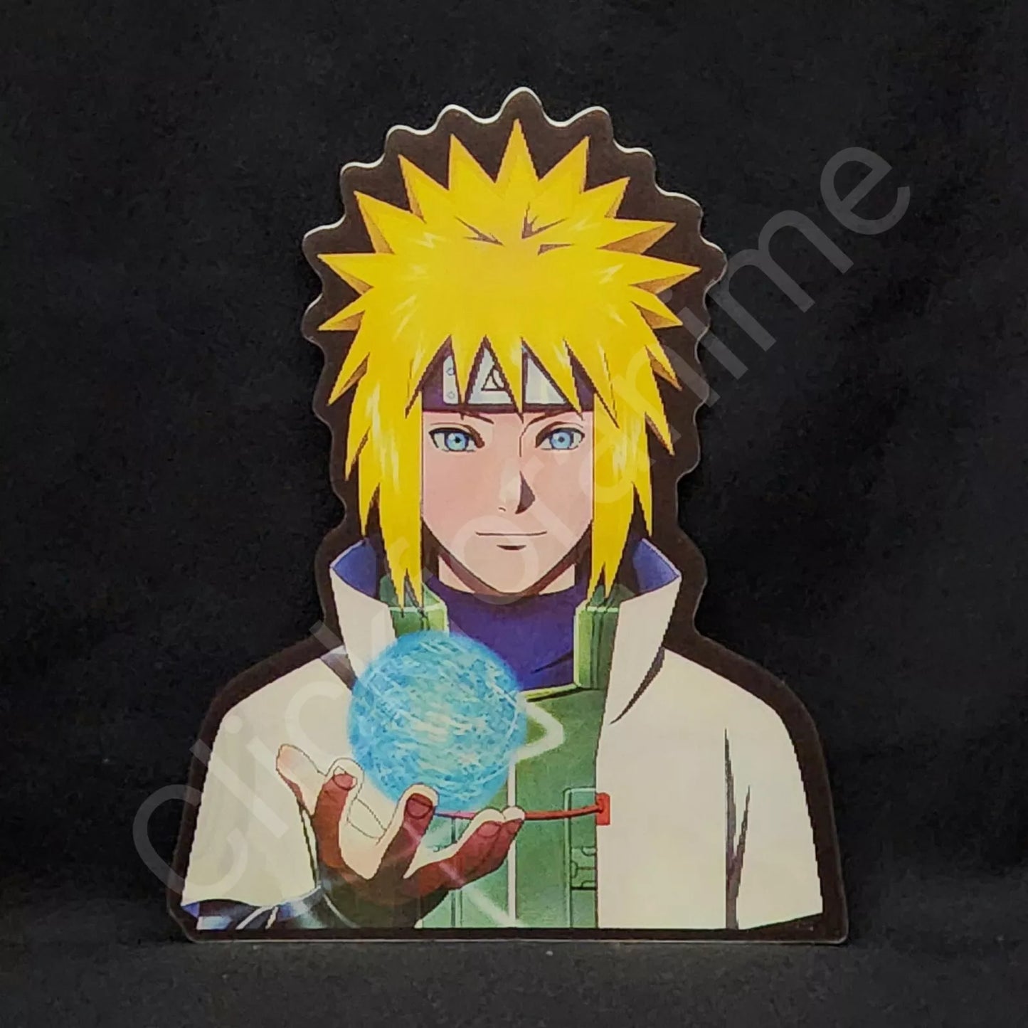 Naruto Shippuden: Minato Namikaze 3D Moving Sticker, Anime Lenticular Decal