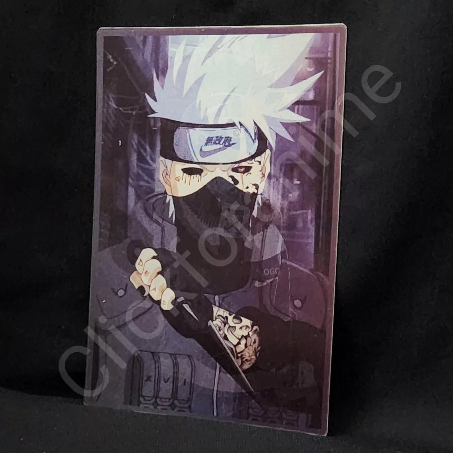 Naruto Shippuden: Kakashi Naruto Itachi 3D Moving Sticker Lenticular Decal